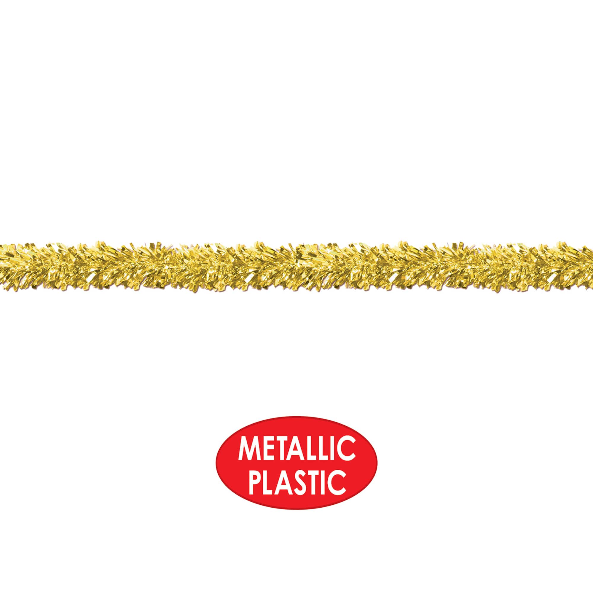 Beistle 15ft. Gold Metallic Festooning Garland